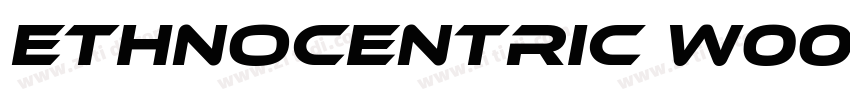 Ethnocentric W00字体转换